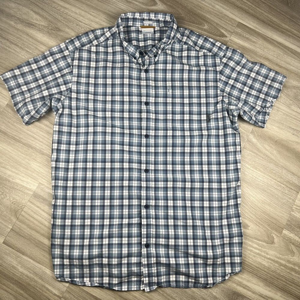 Blue Plaid Men's Shirt